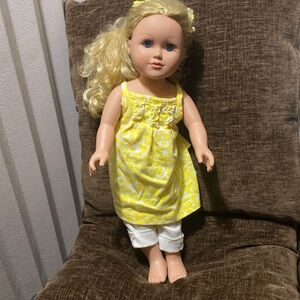 My Life CITI TOY brand 18” Blonde Hair Doll 2013